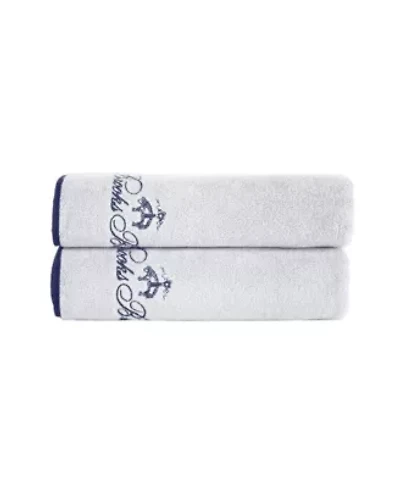 Contrast Frame 2 pcs Bath Towels