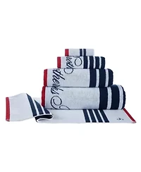 Nautical Blanket Stripe 2 pcs Bath Sheets