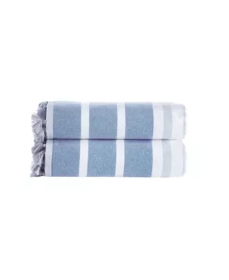 Turkish Pesthemal 2 pcs Bath Towels
