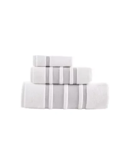 Contrast Border 3 pcs Towel Set