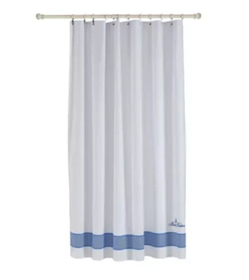 Fancy Border Shower Curtain