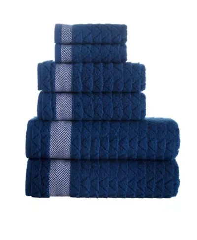 Herringbone 6 pcs Towel Set