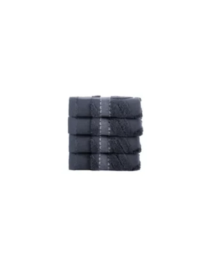 Large Square 4 pcs Wash Towels