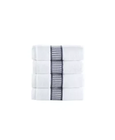 Fancy Border 4 pcs Wash Towels