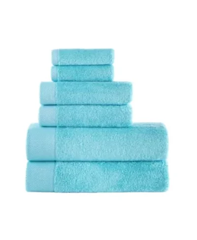 Solid Signature 6 pcs Towel Set