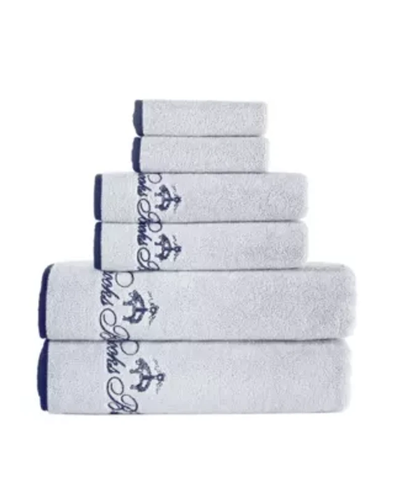 Contrast Frame 6 pcs Towel Set