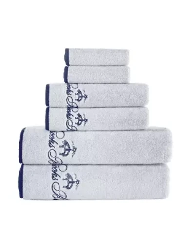 Contrast Frame 6 pcs Towel Set