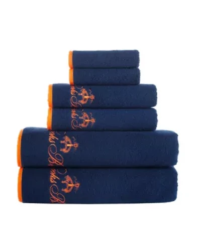 Contrast Frame 6 pcs Towel Set