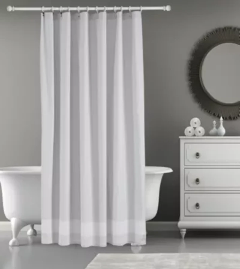 Herringbone Shower Curtain