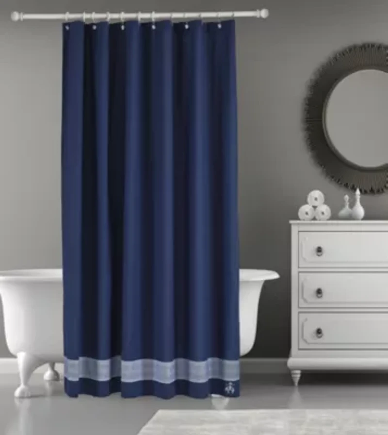Herringbone Shower Curtain