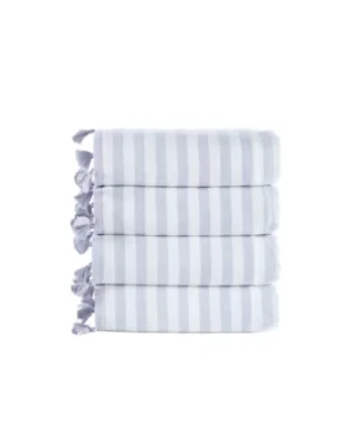 Turkish Pesthemal 4 pcs Hand Towels