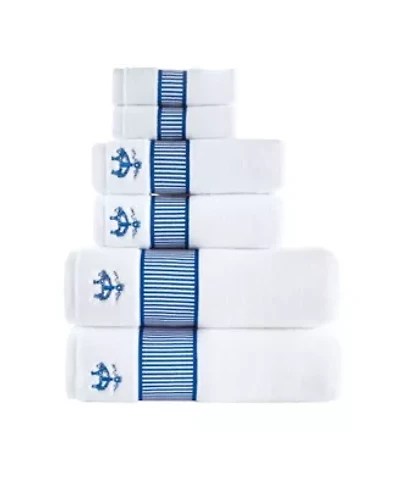 Fancy Border 6 pcs Towel Set