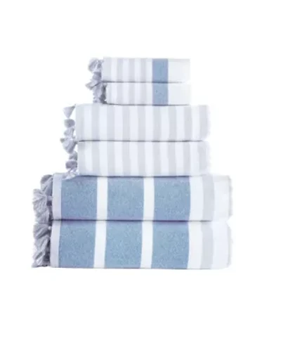 Turkish Pesthemal 6 pcs Towel Set