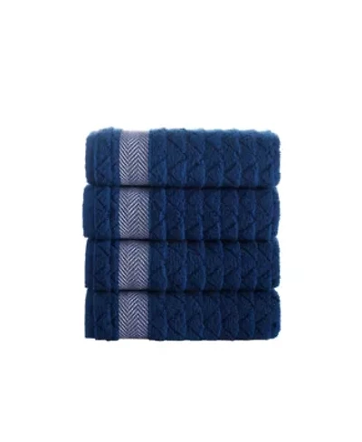 Herringbone 4 pcs Hand Towels