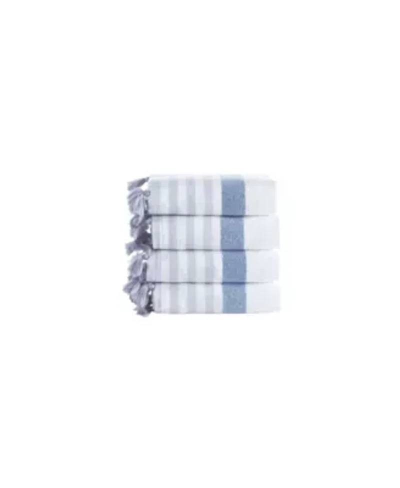 Turkish Pesthemal 4 pcs Wash Towels