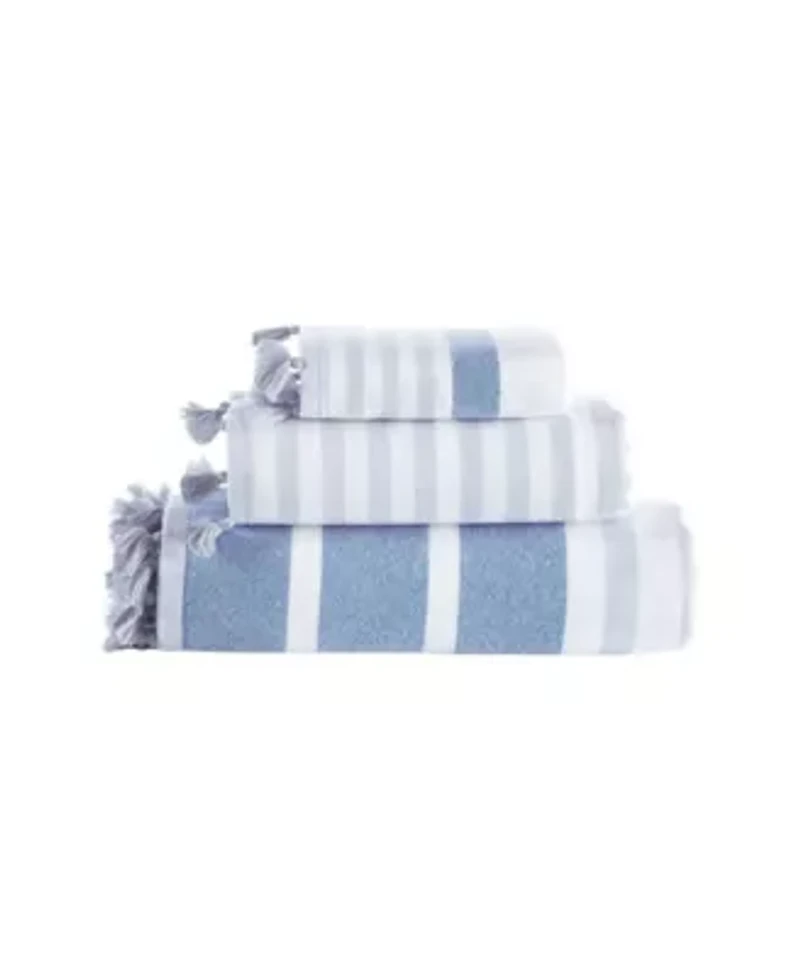 Turkish Pesthemal 3 pcs Towel Set