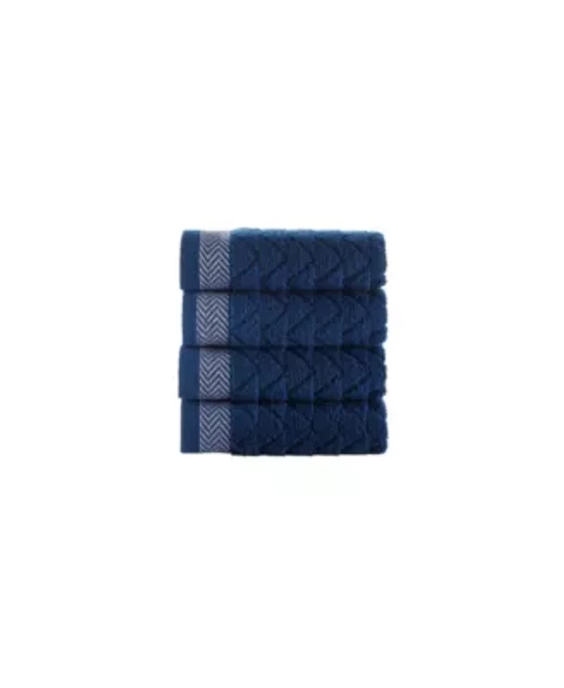 Herringbone 4 pcs Wash Towels