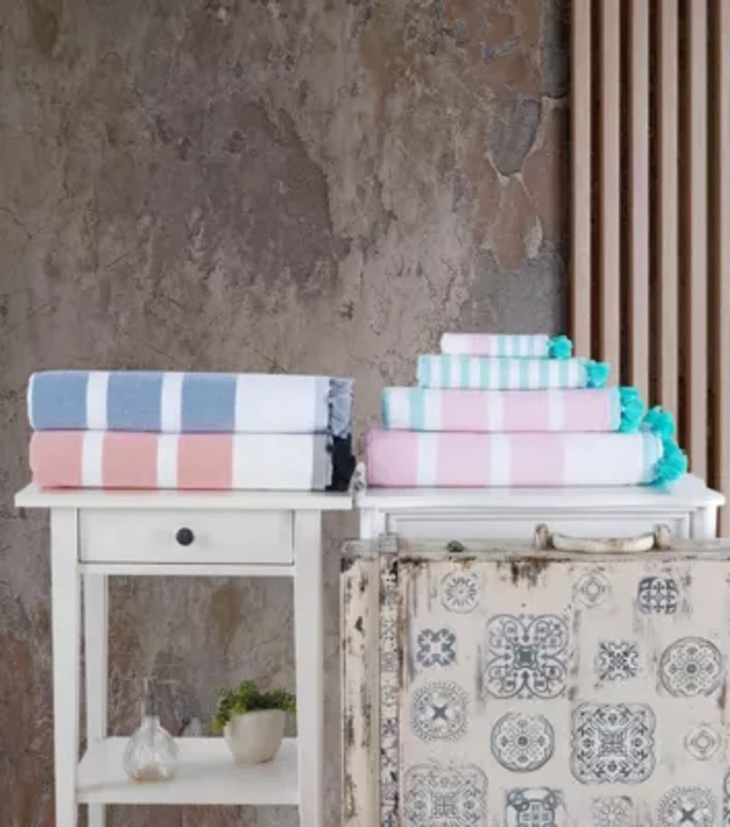 Turkish Pesthemal 2 pcs Hand Towels