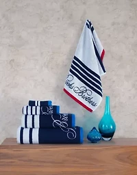Nautical Blanket Stripe 4 pcs Hand Towels