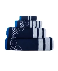 Nautical Blanket Stripe 4 pcs Hand Towels