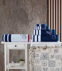 Nautical Blanket Stripe 4 pcs Hand Towels