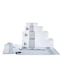 Rope Stripe Border Bath Mat