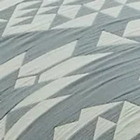 Opal Springs Cotton Matelassé Blanket