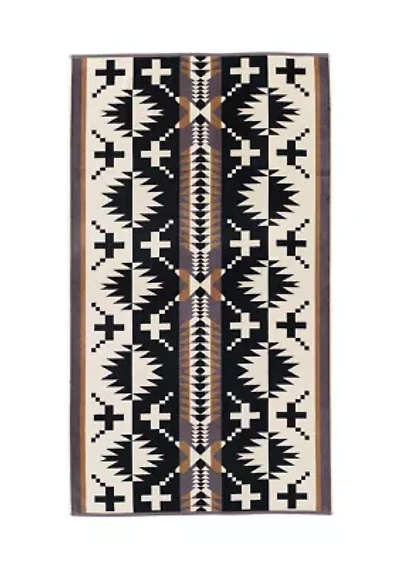 Oversized Jacquard Beach Spa Towel