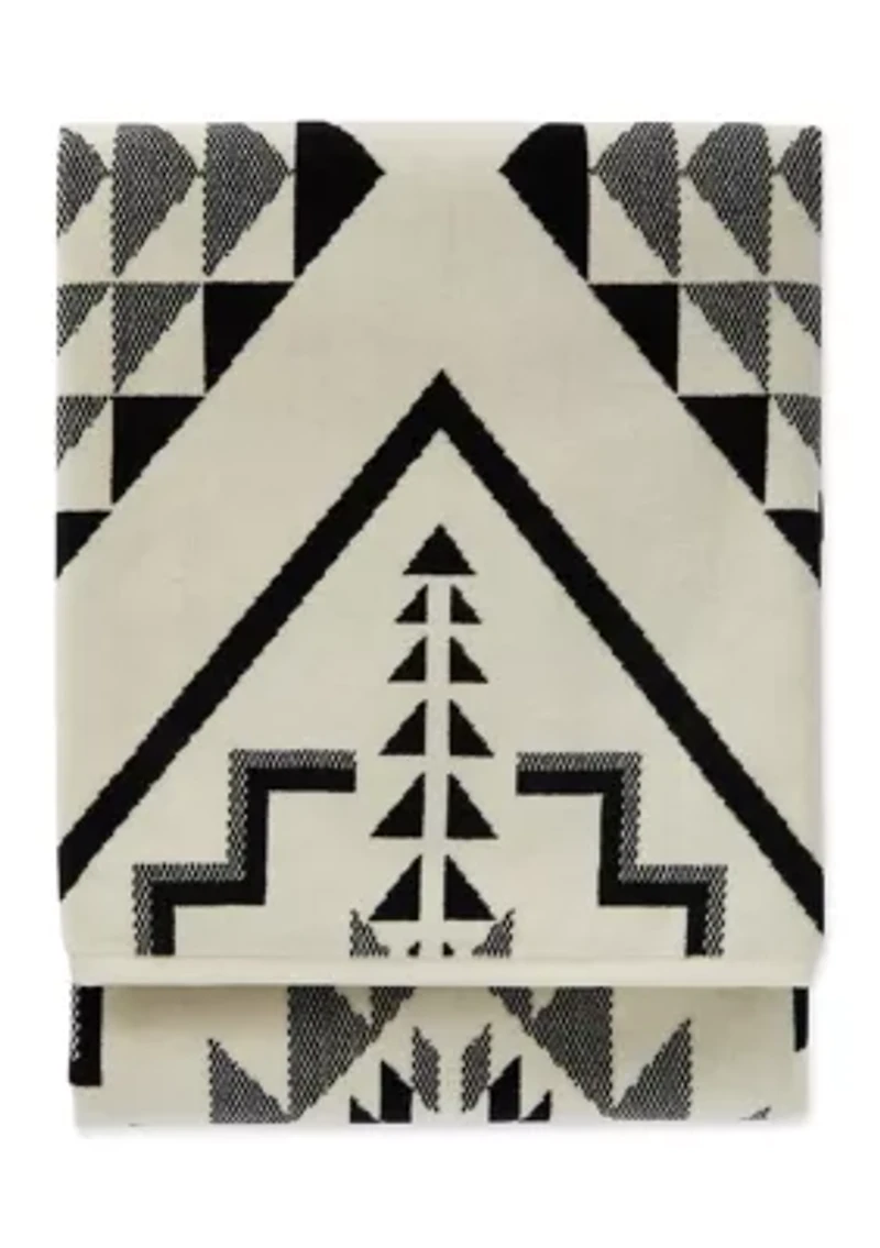 Oversized Jacquard Towel