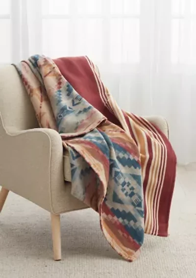 Organic Cotton Throw Blanket Gift Set - 2 Pack