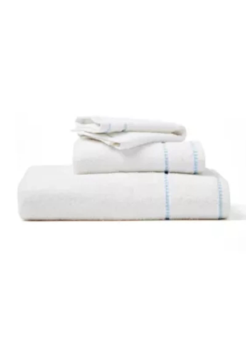 Cotton Trim Bath Towel Collection