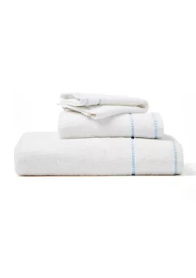 Cotton Trim Bath Towel Collection