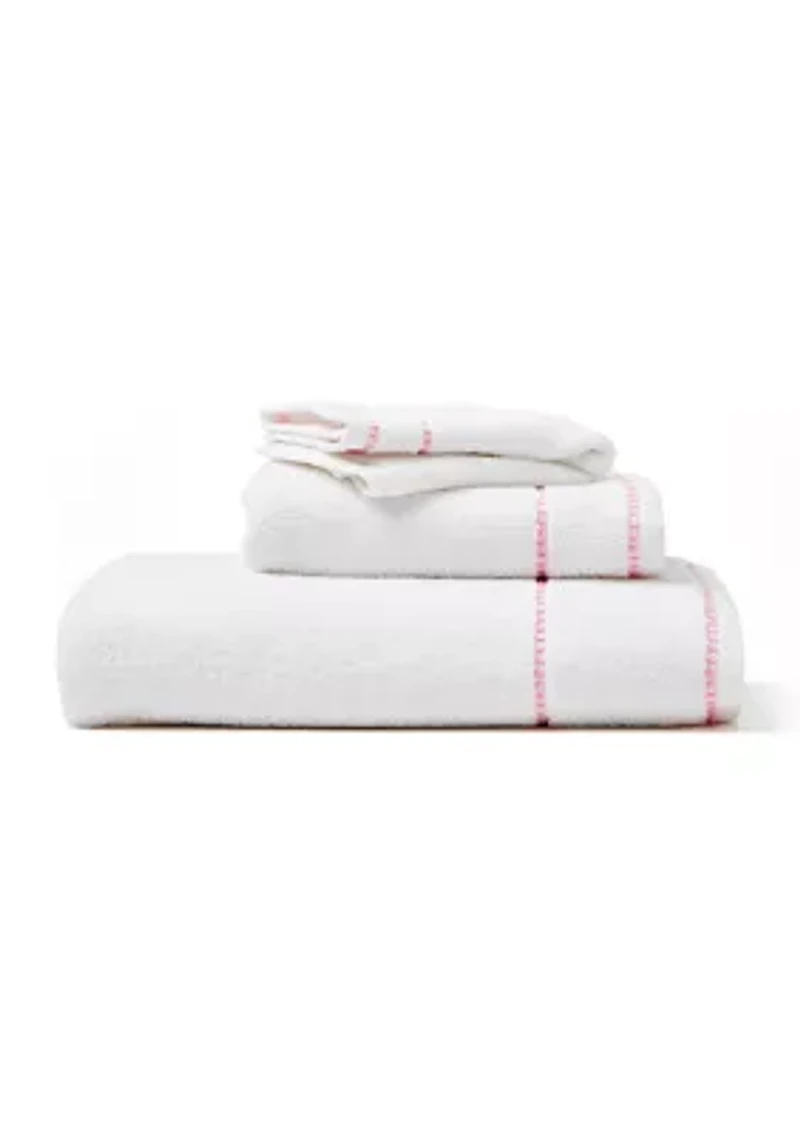 Cotton Trim Bath Towel Collection