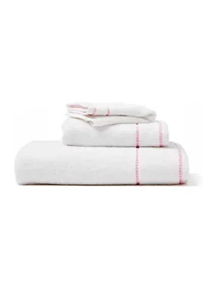 Cotton Trim Bath Towel Collection