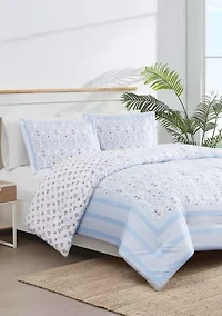Loo Blue Comforter Set