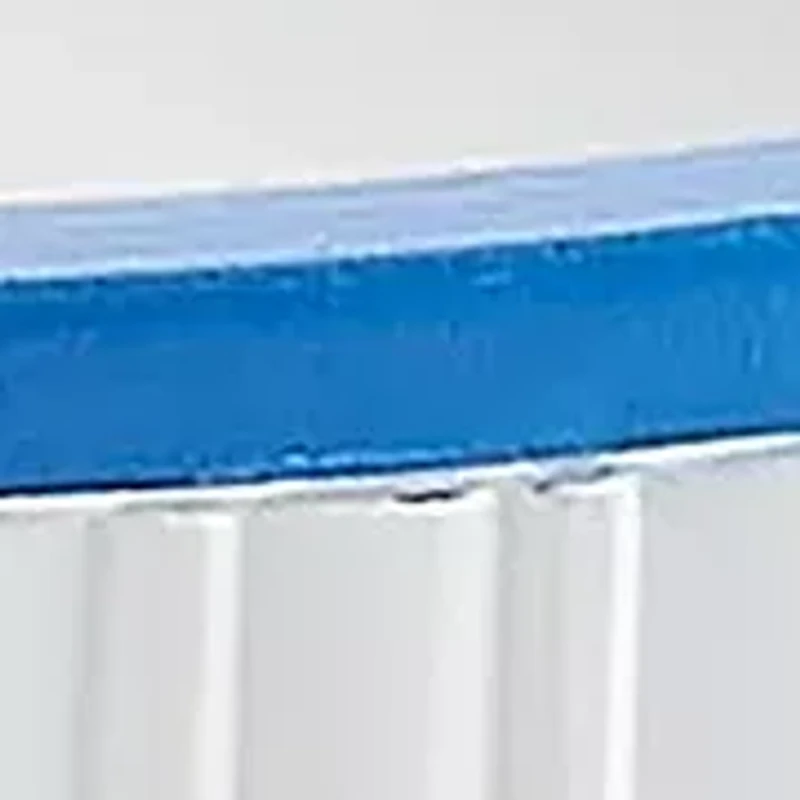 Blue Trim Soap Dish