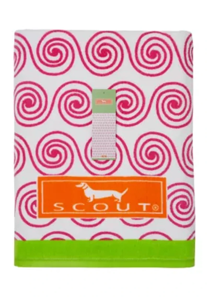 Scroll Beach Towel