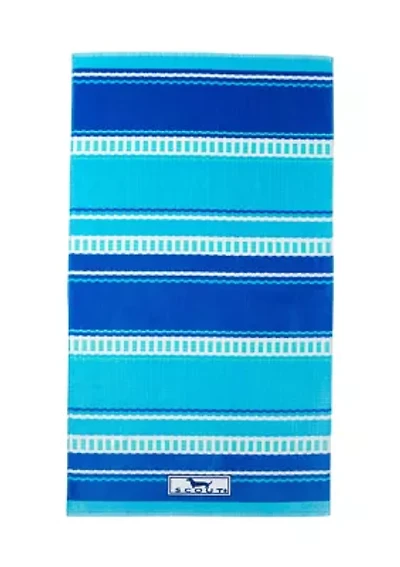 Wide Stripe Beach Towel