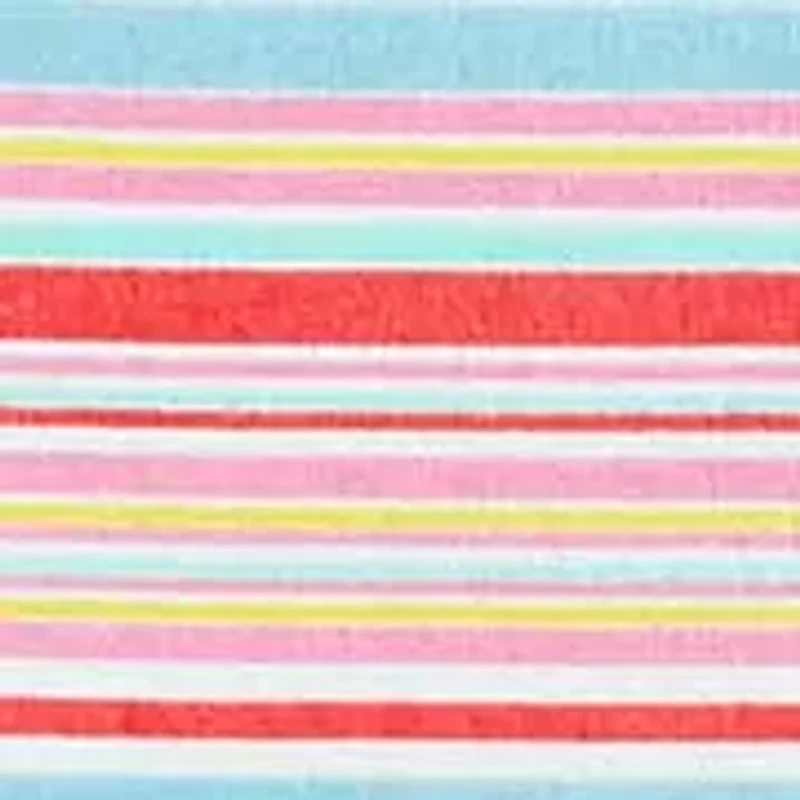 Red Striped Beach Towel