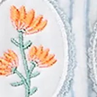 Set of 2 Floral Frames Hand Towel Set