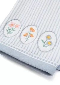 Set of 2 Floral Frames Hand Towel Set