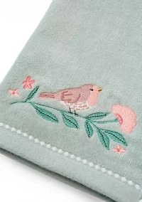 Set of 2 Sitting Sparrow Hand Towel Set