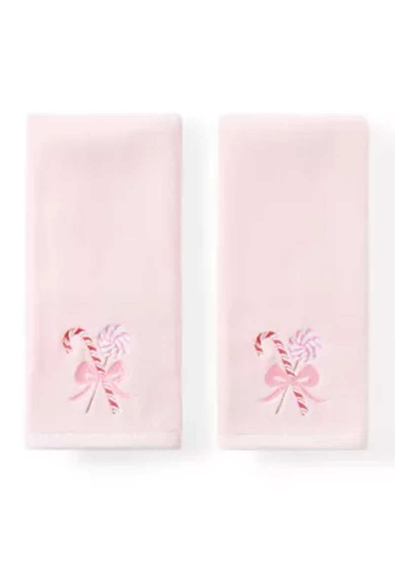 Holiday Lollipop Bundle Hand Towel Set