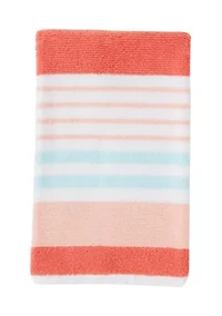 Coastal Kelby Coral Melon Bath Towel