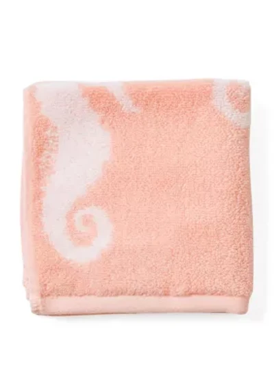 Seahorse Sherbert Bath Towel Collection