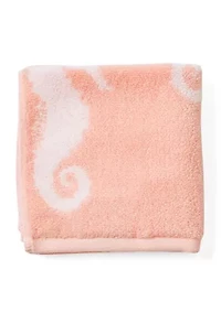 Seahorse Sherbert Bath Towel Collection