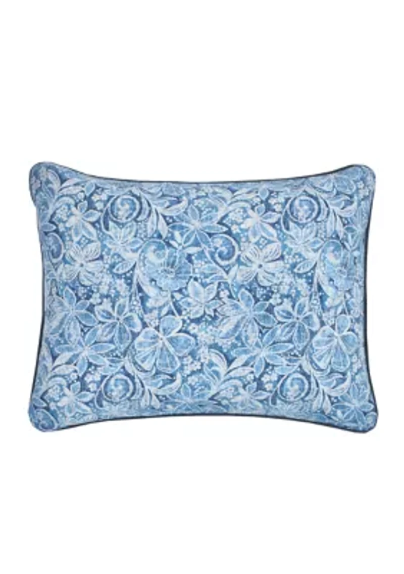 Batik Floral Comforter Set