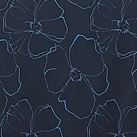 Indigo Floral Comforter