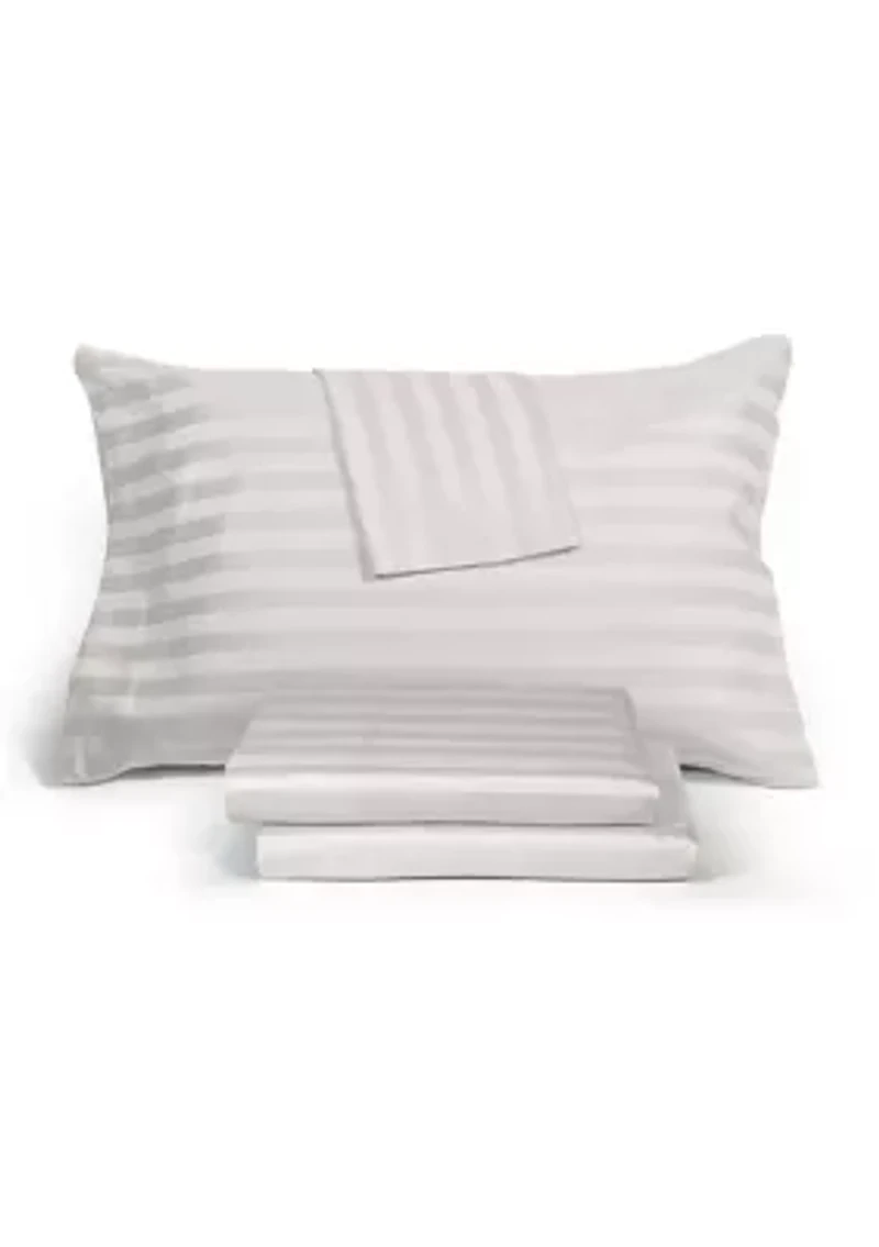 1200 Thread Count Cotton Rich Stripe Sheet Set