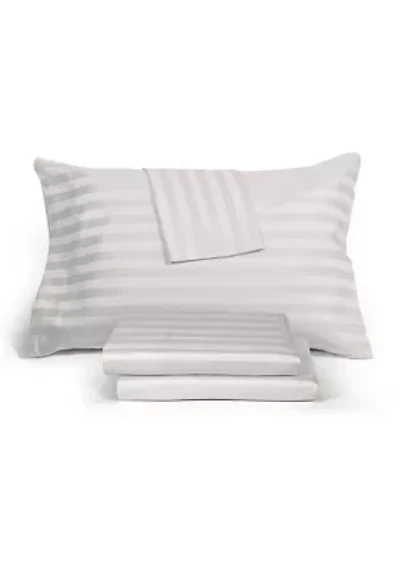 1200 Thread Count Cotton Rich Stripe Sheet Set